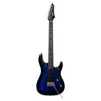 Russtone Shroud S1 SSH MBS - Электрогитара, Дерево деки: Ясень, Arch top, Дерево грифа: Твёрдый клён, матовый лак, Звукосниматели: SSH, чёрные