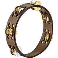 Meinl cta2vm-wb  тамбурин 8" compact, джинглы смешанные