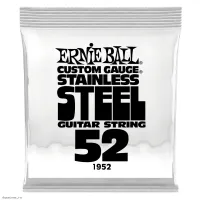 ERNIE BALL 1952 Stainless Steel .052 - Струна одиночная для электрогитары