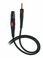 PROEL DH200LU5 Шнур микрофонный  моно "джек 1/4" <>  XLR3 "мама", бескислородная медь, длина 5 м,  ц