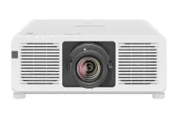 Лазерный проектор Panasonic [PT-REQ12WE] DLP, 12000 Lm; 4K(3840 x 2400 с QuadPixelDrive);25000:1;HDMI IN x2; DisplayPort x1; MultiSyncIN x1/OUT x1; Remote IN x2/OUT x1; СЛОТ для опциональных плат; USB x2; RS232 IN x2 /OUT x1;RJ45 LAN; 39dB; 28,7 кг. белы