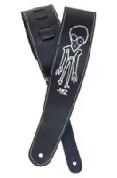 Planet Waves 25LS-JS2  гитарный ремень Greyman, Joe Satriani Signature, кожа