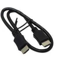 Кабель HDMI Wize [C-HM-HM-1M] 1 м., v.2.0, 19M/19M, 4K/60 Hz 4:4:4, Ethernet, позол.разъемы, экран, черный, пакет