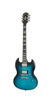EPIPHONE SG Prophecy Blue Tiger Aged Gloss электрогитара, цвет синий