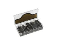 4770 JD Jazztones Коробка медиаторов, 180шт, 5 видов, черные, Dunlop