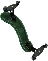 0 violin shoulder rest Viva Flex 80FST2 - Мостик для скрипки 1/8-1/4 с эргономичной прозрачной пластиковой опорой на плечо, со складными черными вилками и поворотными оконечниками. Цвет зеленый