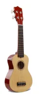 GK-11-NAT 4-струнная укулеле-сопрано, размер 21", корпус липа, накладка липа, нейлоновые струны, прозрачный лак, Smiger