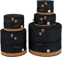 TAMA TDSS52KBK POWERPAD DESIGNER набор чехлов для барабанов (18x22, 8x10, 9x12, 16x16, 6,5x14), цвет черный