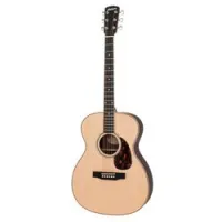 Larrivee om-03r  акустическая гитара с кейсом, orchestra model, цвет натуральный