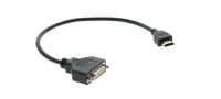Адаптер для цифровых интерфейсов [99-9497110] Kramer Electronics [ADC-DF/HM] DVI розетка на HDMI вилка