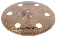 KINGDO 18" ARTIST DARK O-ZONE CRASH Тарелка крэш 18" , сплав B20, Medium, оригинальное окисление, глубокий, темный тембр с сильной аттакой и быстрым затуханием