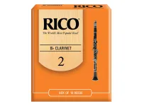 RICO RCA1020 Набор тростей для кларнета 10шт №2 (10шт.в пачке)