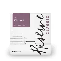 DCT0135-B25 Reserve Classic Трости для кларнета Bb, размер 3.5, 25шт в индивидуальной упаковке, Rico