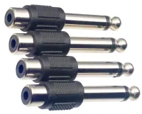 STAGG AC-PMCFH - переходник, JACK (M) - RCA (F)