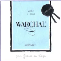 Violin E string Warchal Brilliant Vintage 801L - Steel violin E1 Brilliant Vintage string with loop