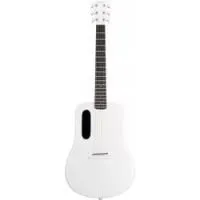 Lava me 4 36 white  трансакустическая гитара с чехлом, цвет белый