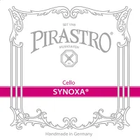 Cello string set Pirastro Synoxa 433020 - Synthetic string set with a clear and bright sound.
