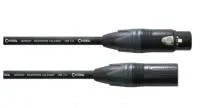 Cordial cpm 10 fm 234 микрофонный кабель xlr female—xlr male, разъемы neutrik, 10м, черный