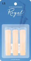 D`ADDARIO WOODWINDS RJB0315 ROYAL, 3 PAK, ALTO SAX