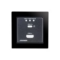 Комплект из рамки и лицевой панели для передатчика Kramer Electronics [WP-20CT-EU-PANEL(B)]