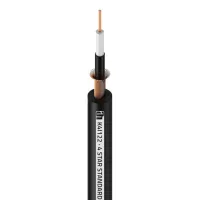 Adam hall k4i122 - кабель инструментальный, 0.22 мм2, черный