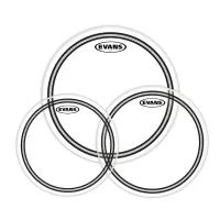 EVANS ETP-EC2S CLR-S - комплект пластиков 12'13'16' Edge control Clear