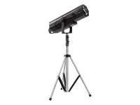 LightCraft Follow SPOT 600 ZOOM - прожектор (пушка) следящего света, мощность 600Вт. Стойка и кофр в комплекте. Светодиодный модуль белого цвета 600W Osram. Цветовая температура: 3200 / 4500 / 6500 К. Срок службы источника: 25 000 ч.Система цветосмешения: