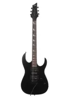 SQOE Seib370 black электрогитара