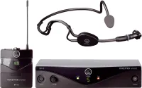 AKG Perception Wireless 45 Sports Set BD A - Радиосистема с оголовьем C544L, SR45 стационарный приёмник, PT45 поясной передатчик