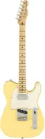 FENDER AMERICAN PERFORMER TELECASTER® WITH HUMBUCKING, MN, VINTAGE WHITE электрогитара, цвет жёлтый, в комплекте чехол