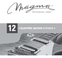 Magma Strings GE012N - Струна одиночная для электрогитары 12, Серия: Nickel Plated Steel, Калибр: 12, упаковка 12 штук.
