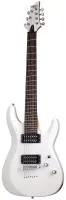 SCHECTER C-7 DELUXE SWHT - 7-струнная электрогитара, 24 лада.Корпус: липа.Гриф: клен.Накладка грифа: палисандр.Звукосниматели: Н/Н Schecter Diamond Plus.Переключатель звукоснимателей: 3-позиционный.Регуляторы: 1V/1Т.Цвет: матовый белый