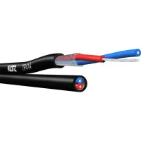 KLOTZ TP 414 двойной балансный кабель (0,14mm2), медная жила, PVC, внешн. размер 3,4х7мм