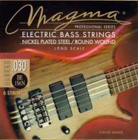 Комплект 6 струн для бас-гитары Magma BE156N