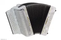 Аккордеон диатонический HOHNER Corona II Classic GCF white