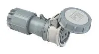 PCE Розетка кабельная 32A/24-42V/2P/IP67, никелированные контакты 2922-10v