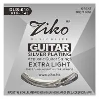Ziko DUS-010 комплект струн для акустической гитары.