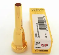 K3513CGP Megatone Мундштук для трубы, размер 3C, позолоченный, Bach