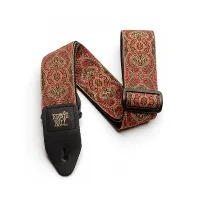 Ernie Ball 4162 жаккардовый ремень с рисунком Crimson Paisley