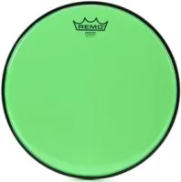 REMO BE-0312-CT-GN Emperor® Colortone™ Green Drumhead, 12' цветной двухслойный прозрачный пластик, зеленый