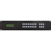 Шасси модульного матричного коммутатора с возможностью коммутации HDMI, DVI, HDBaseT, SDI. 4 слота для входных карт. 4 слота для выходных карт. ЦБ-ЦБ012659 Шасси модульного матричного коммутатора с возможностью коммутации HDMI, DVI, HDBaseT, SDI. 4 слота