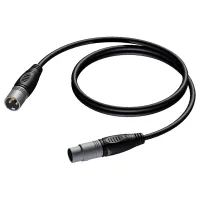 Procab REF953/1.5- Кабель DMX-AES 110 Oм XLR 3-pin (вилка-розетка)