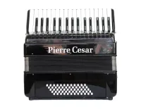 PCA3260 BKP Аккордеон, 60 басов, 32 клавиши в правой руке, цвет черный перламутр, Pierre Cesar
