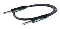 Cordial CCFI 0.6 PP инструментальный кабель джек моно 6.3мм/джек моно 6.3мм, 0.6м, черный