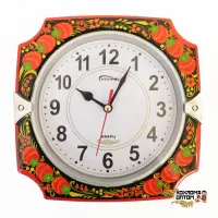 LHP10050 Часы сувенирные "Хохломские", Хохлома
