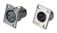 ECO RX043M Разъем cannon (XLR) панельный папа 3-х контактный