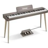 Donner ddp-60 grey-brown  цифровое пианино, 88 клавиш, 128 полифония, 128 тембров, 83 ритма