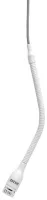 SHURE MX202WP-A/N подвесной миниатюрный микрофон без капсюля с гусиной шеей 10см. Предусилитель на плате. Кабель длинной 9м. Цвет белый