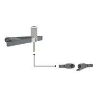 AV-Leader TCM 33D Bl SALE  миниатюрный петличный микрофон, круг. 20-20кГц, съемный кабель, черный