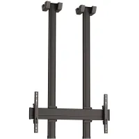Vogels CD1584 Black- Комплект потолочного крепления для дисплея диагональю более 65'', длина штанги 1500 мм, макс. нагрузка 80 кг